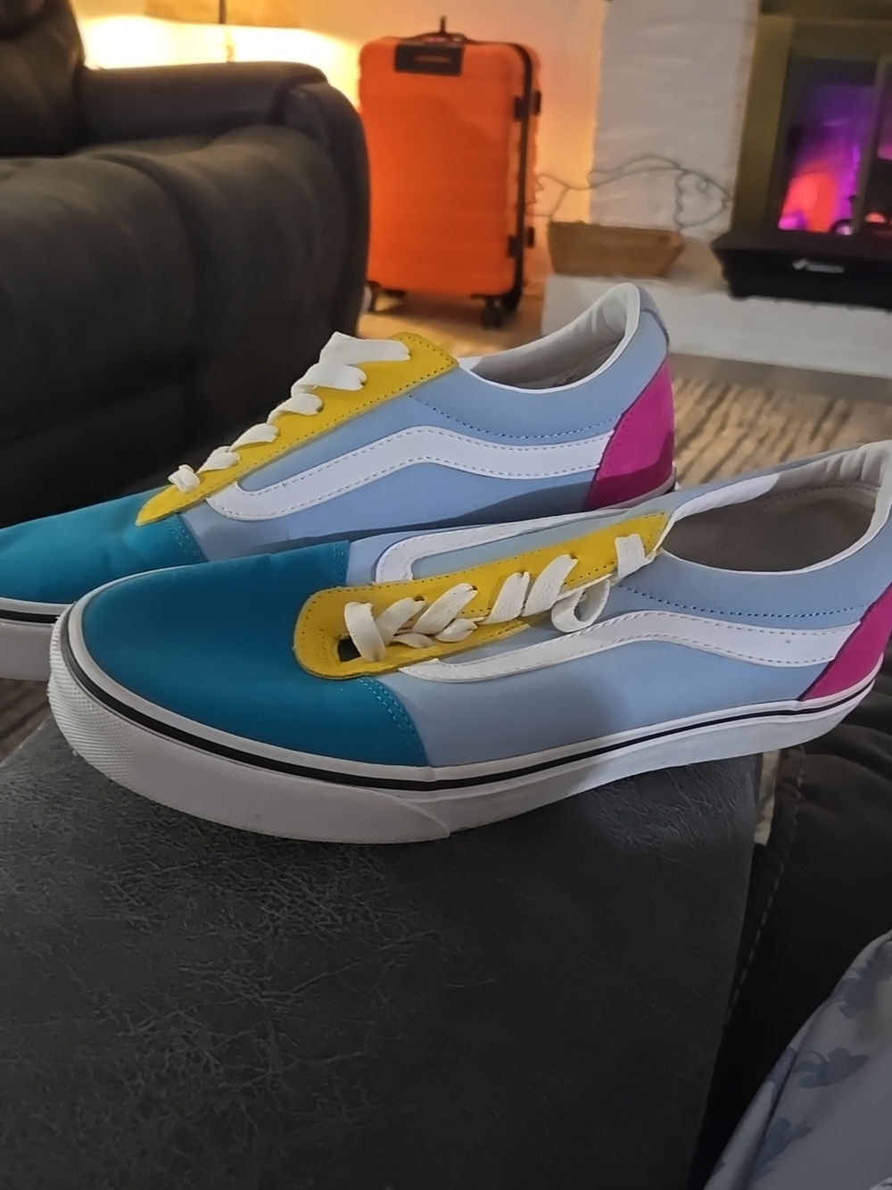 Vans Multicolor Old Skool Size 10 - Picture 2 of 9